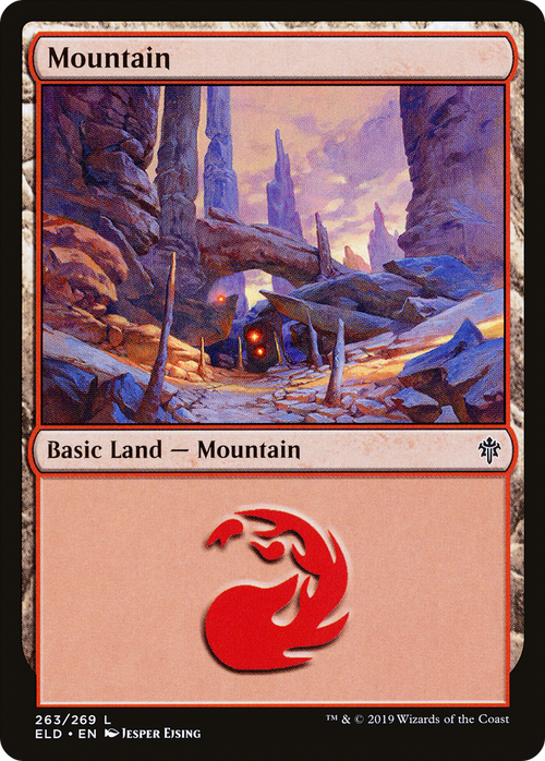 Mountain (263) (ELD-263) - Throne of Eldraine