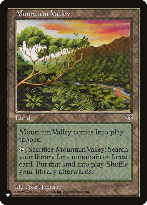 Mountain Valley (LIST-MIR-328) - The List