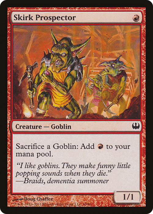 Skirk Prospector (DDG-049) - Duel Decks: Knights vs. Dragons