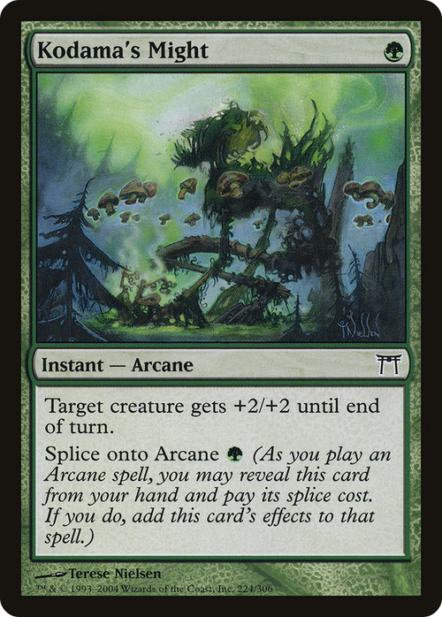 Kodama's Might (CHK-224) - Champions of Kamigawa