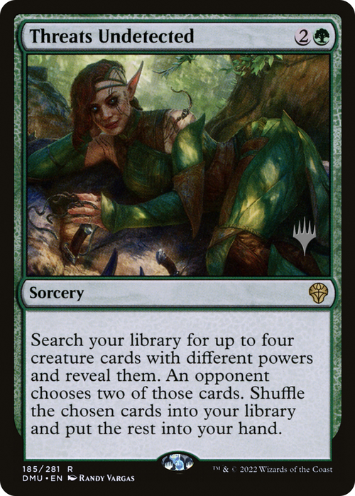 Threats Undetected (PPDMU-185) - Dominaria United Promos Foil