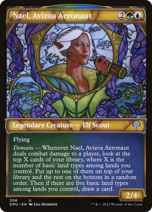 Nael, Avizoa Aeronaut (Showcase) (DMU-306) - Dominaria United: (Showcase) Foil