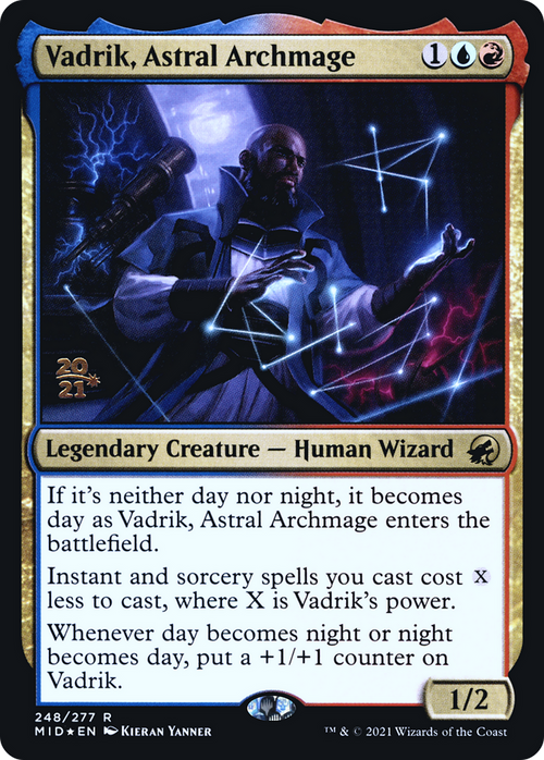 Vadrik, Astral Archmage (PRE-248S) - Innistrad: Midnight Hunt Promos Foil