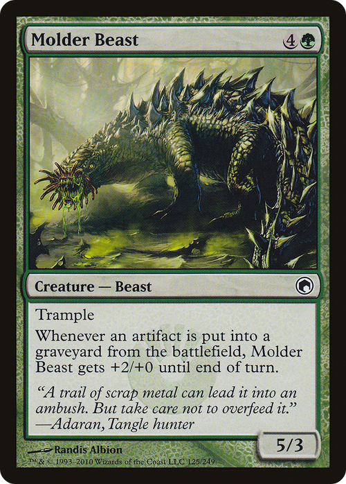 Molder Beast (SOM-125) - Scars of Mirrodin