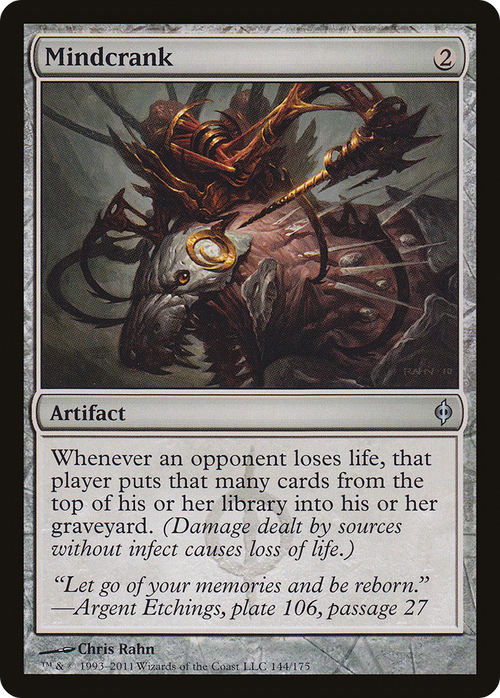Mindcrank (NPH-144) - New Phyrexia Foil