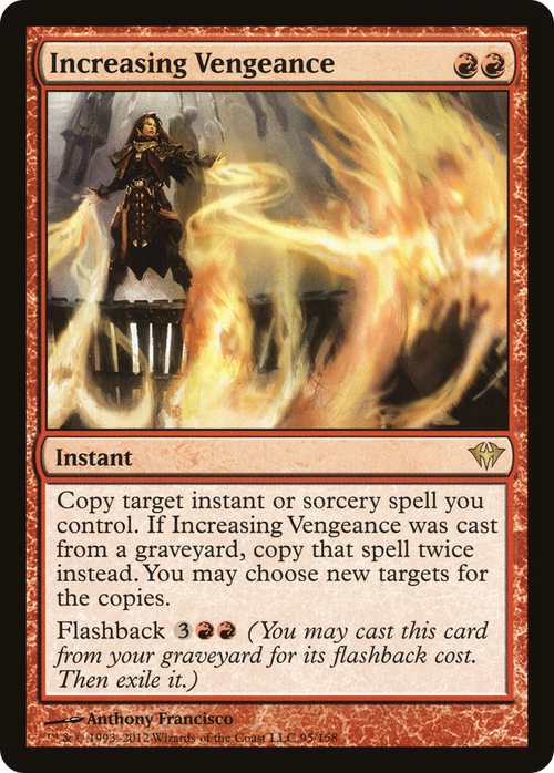 Increasing Vengeance (DKA-095) - Dark Ascension Foil