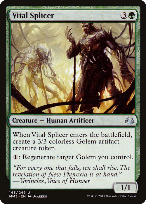 Vital Splicer (MM3-145) - Modern Masters 2017 Foil
