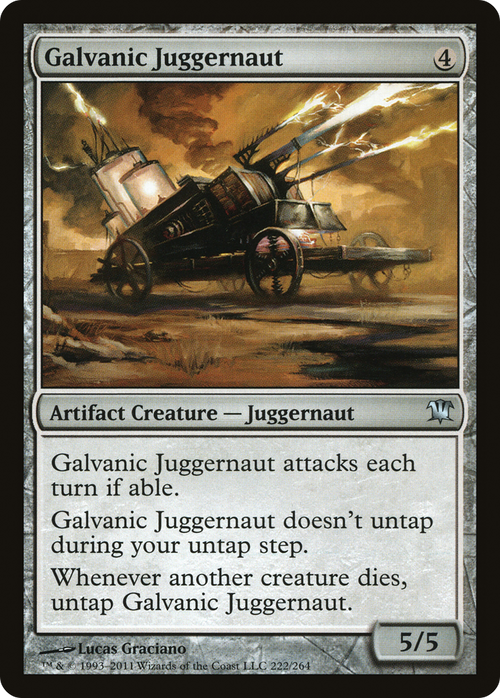 Galvanic Juggernaut (ISD-222) - Innistrad Foil