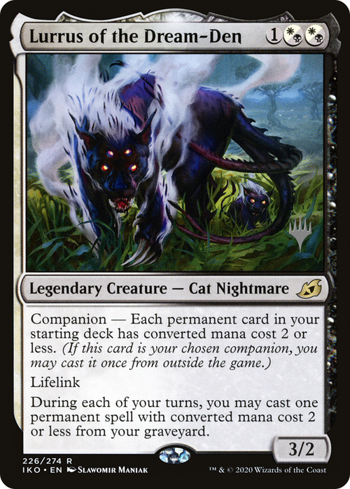 Lurrus of the Dream-Den (PPIKO-226P) - Ikoria: Lair of Behemoths Promos: (companion)