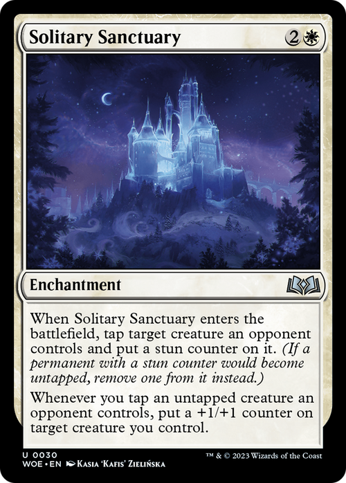 Solitary Sanctuary (WOE-030) - Wilds of Eldraine Foil