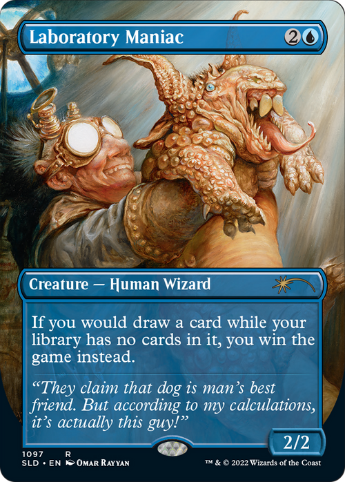 Laboratory Maniac (Borderless) (SLD-1097) - Secret Lair Drop Foil