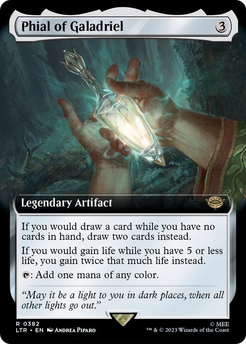 Phial of Galadriel (Extended Art) (LTR-382) - The Lord of the Rings: Tales of Middle-earth: (Extended Art)