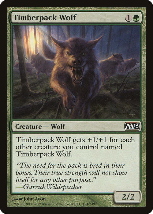 Timberpack Wolf (M13-194) - Magic 2013