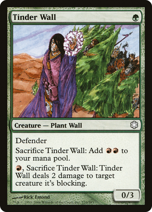 Tinder Wall (CTD-270) - Coldsnap Theme Decks