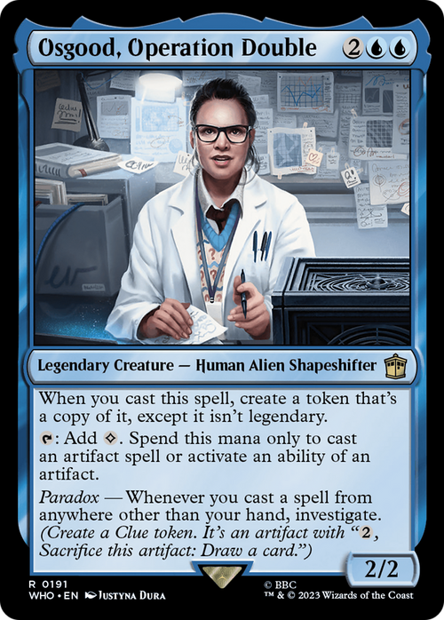Osgood, Operation Double (WHO-191) - Doctor Who