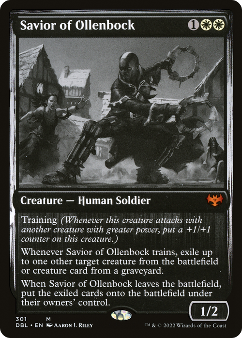 Savior of Ollenbock (DBL-301) - Innistrad: Double Feature Foil