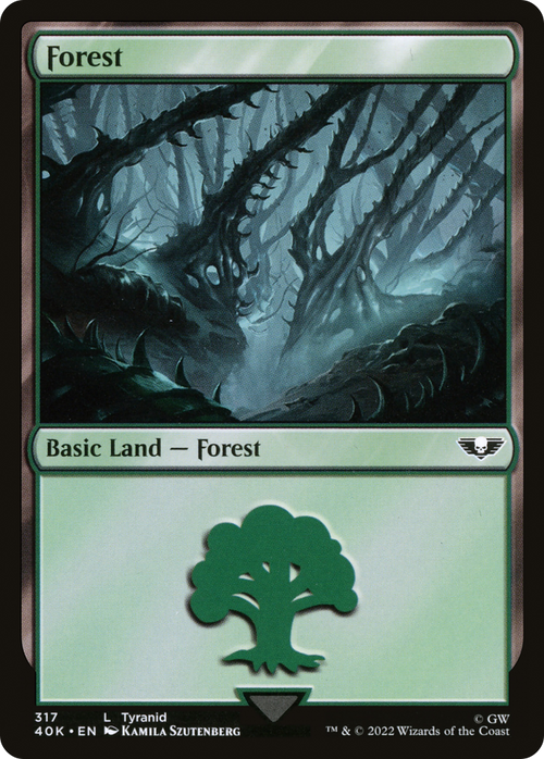 Forest (317) (40K-317) - Warhammer 40,000 Commander