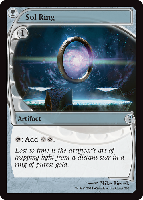 Sol Ring (Future Sight) (MB2-233) - Mystery Booster 2 Foil