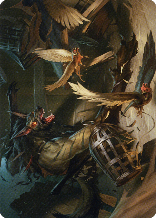 Wing Shredder // Wing Shredder (AMID-055) - Midnight Hunt Art Series (Borderless) Foil