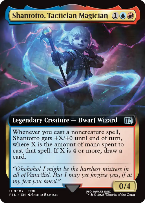 Shantotto, Tactician Magician (Extended Art) (FIN-507) - FINAL FANTASY: (Extended Art)