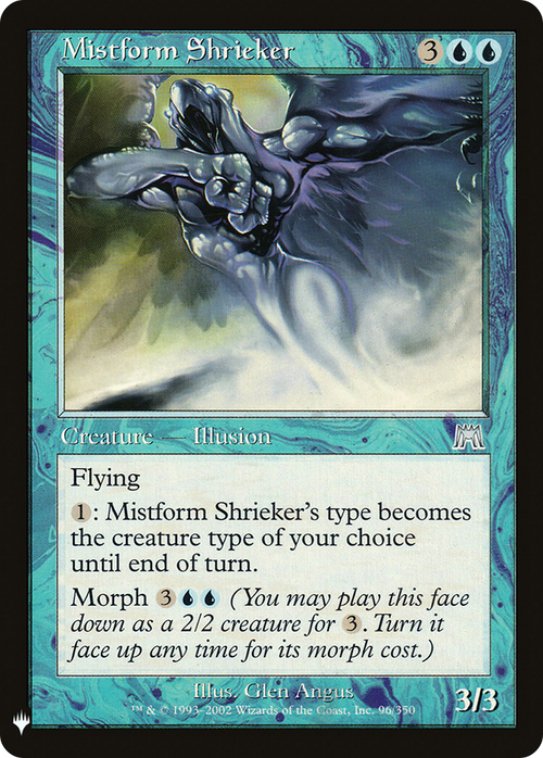 Mistform Shrieker (LIST-ONS-96) - The List