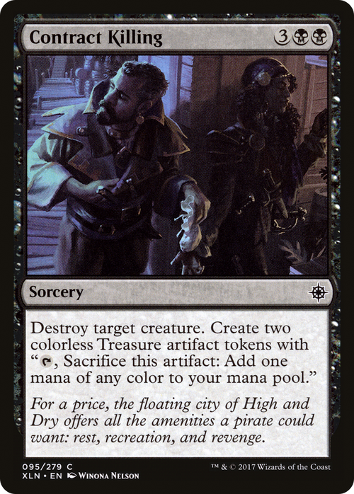 Contract Killing (XLN-095) - Ixalan Foil