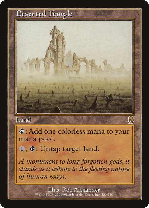 Deserted Temple (ODY-320) - Odyssey