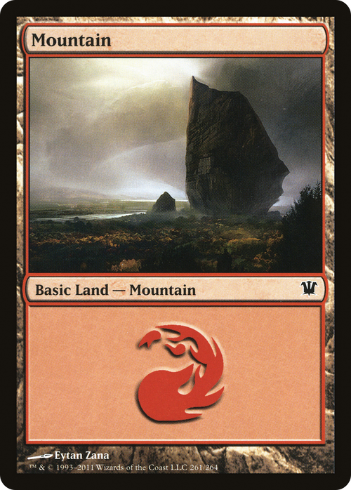 Mountain (261) (ISD-261) - Innistrad Foil