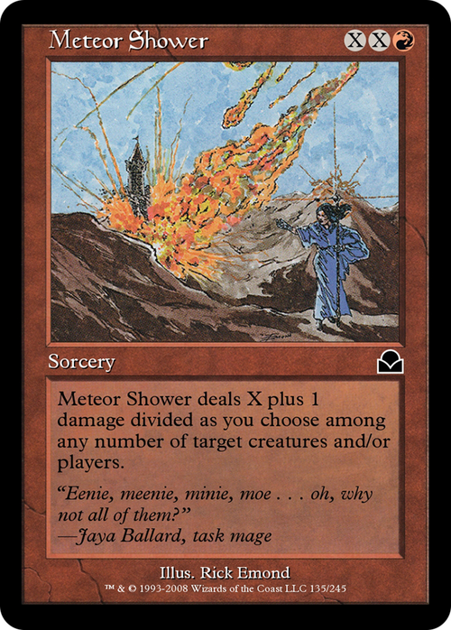 Meteor Shower (ME2-135) - Masters Edition II Foil