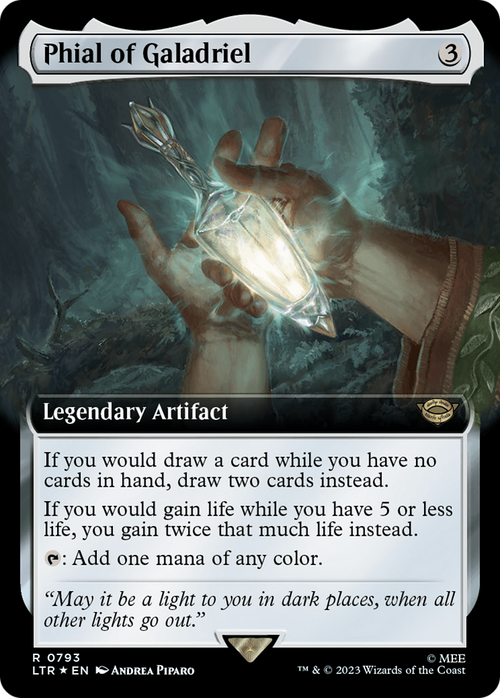 Phial of Galadriel (Extended Art) (Surge Foil) (LTR-793) - The Lord of the Rings: Tales of Middle-earth: (Extended Art) Foil