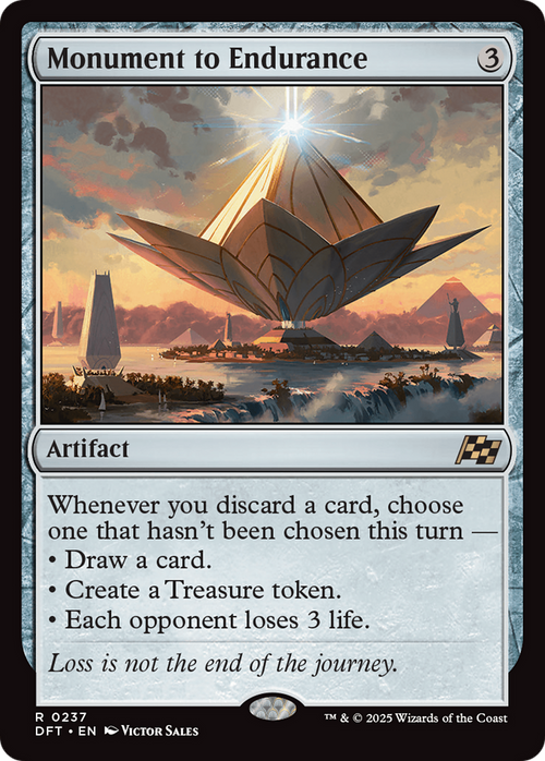 Monument to Endurance (DFT-237) - Aetherdrift