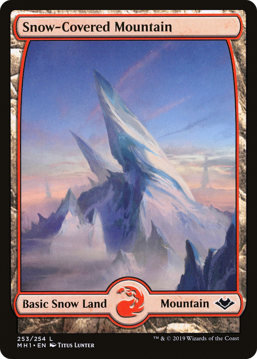 Snow-Covered Mountain (MH1-253) - Modern Horizons