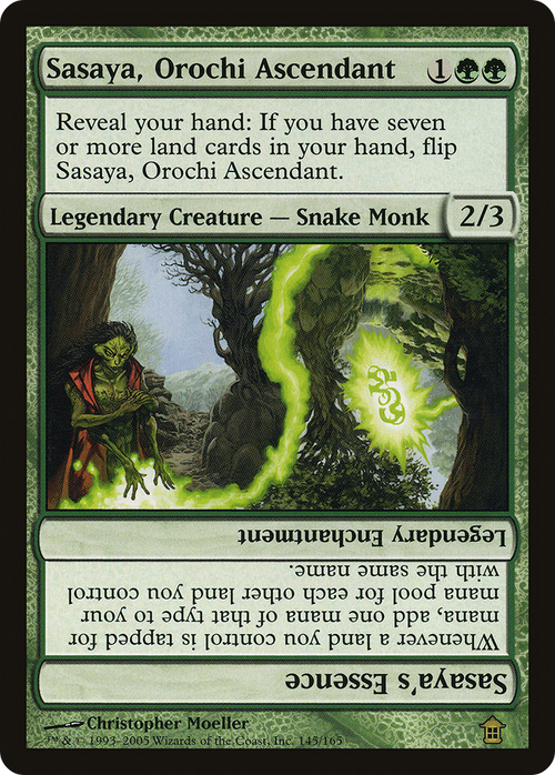 Sasaya, Orochi Ascendant (SOK-145) - Saviors of Kamigawa Foil