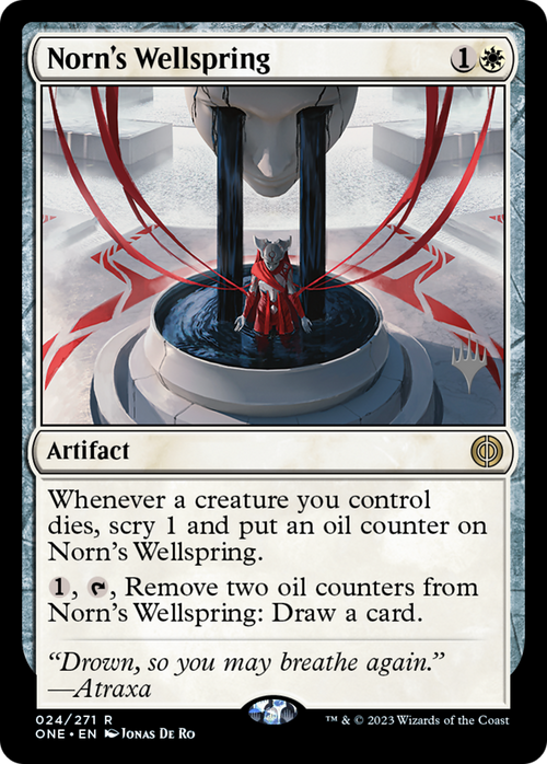 Norn's Wellspring (PPONE-024) - Phyrexia: All Will Be One Promos Foil