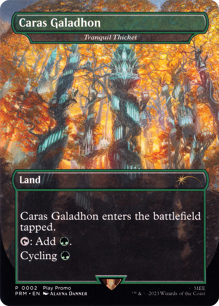 Caras Galadhon - Tranquil Thicket (PLAY-002) - MagicFest 2023 / Caras Galadhon (Borderless)