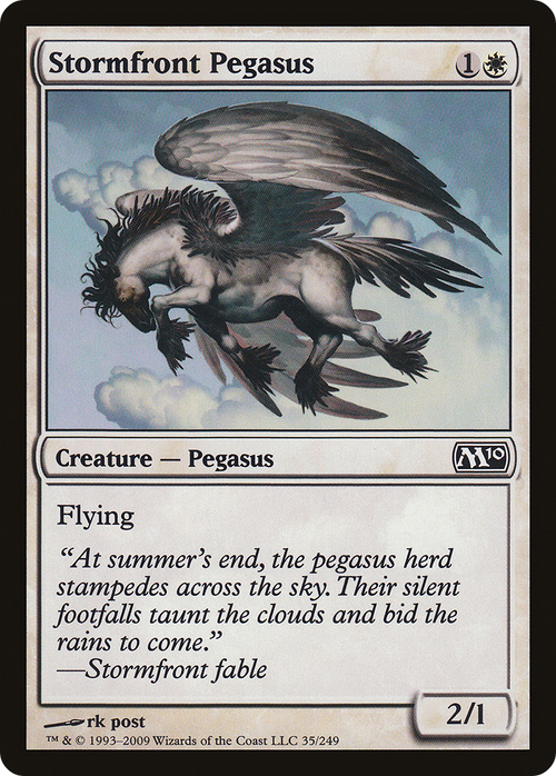 Stormfront Pegasus (M10-035) - Magic 2010 Foil