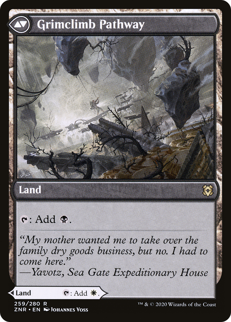 Brightclimb Pathway (ZNR-259) - Zendikar Rising Foil
