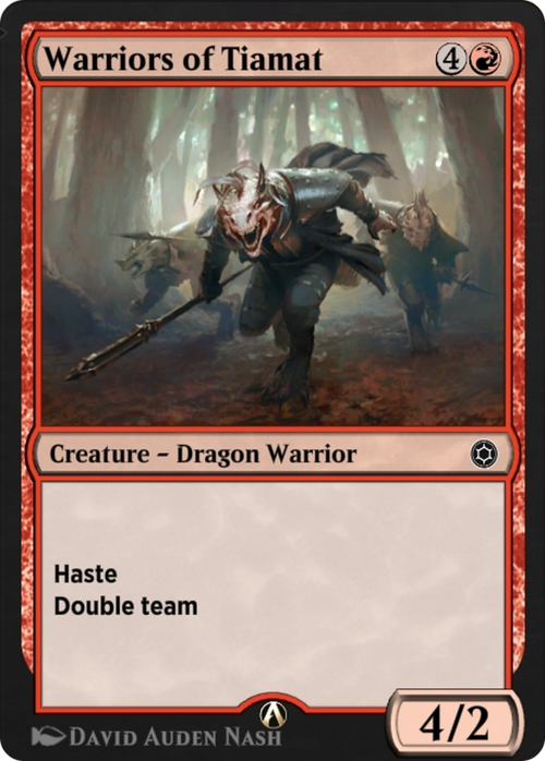Warriors of Tiamat (HBG-064) - Alchemy Horizons: Baldur's Gate