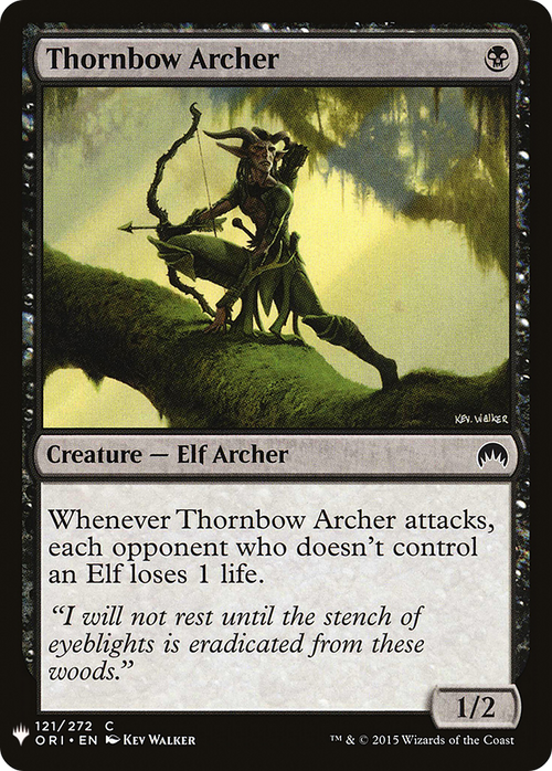 Thornbow Archer (LIST-ORI-121) - The List