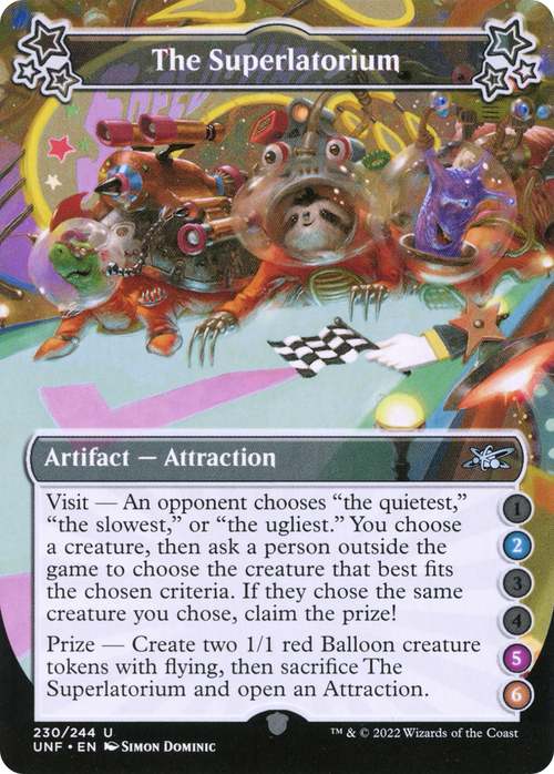 The Superlatorium (2-5-6) (UNF-230) - Unfinity Foil