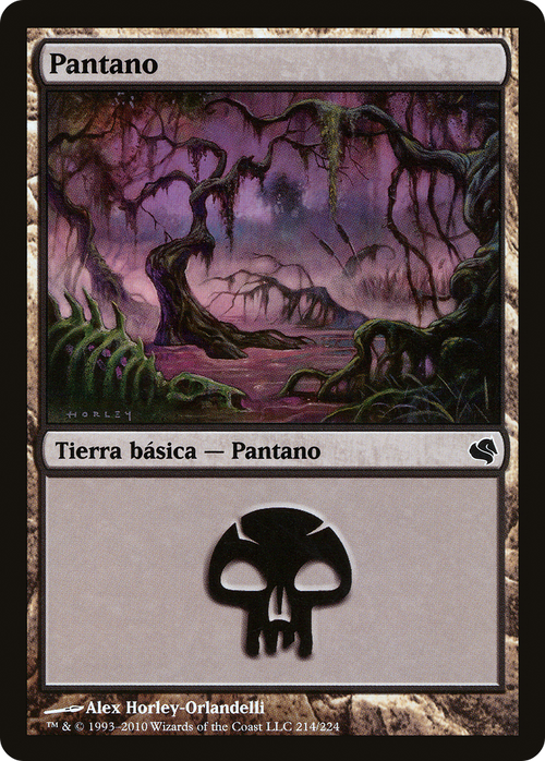 Swamp (Spanish) - "Pantano" (214) (PS11-214) - Salvat 2011