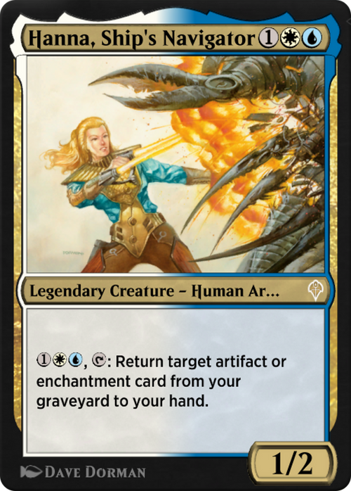 Hanna, Ship's Navigator (PANA-105) - MTG Arena Promos