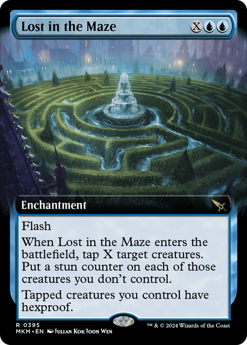 Lost in the Maze (Extended Art) (MKM-395) - Murders at Karlov Manor: (Extended Art) Foil