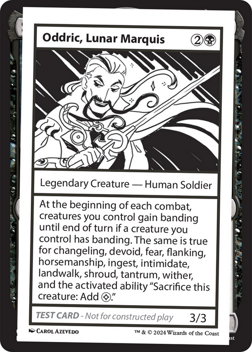 Oddric, Lunar Marquis (MB2PC-) - Mystery Booster 2