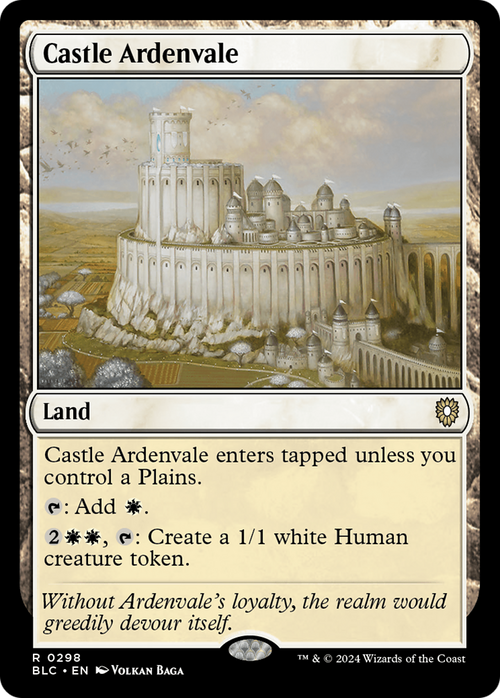 Castle Ardenvale (BLC-298) - Bloomburrow Commander