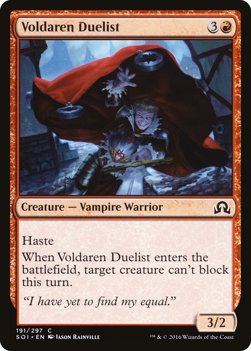Voldaren Duelist (SOI-191) - Shadows over Innistrad