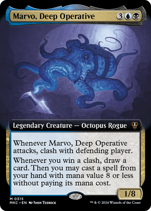 Marvo, Deep Operative (Extended Art) (MKC-315) - Murders at Karlov Manor Commander: (Extended Art) Foil