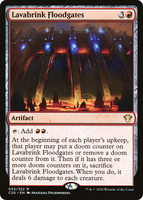 Lavabrink Floodgates (C20-053) - Commander 2020