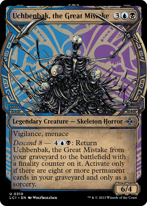Uchbenbak, the Great Mistake (Showcase) (LCI-310) - The Lost Caverns of Ixalan: (Showcase)