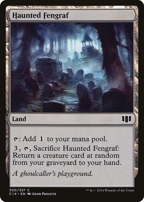 Haunted Fengraf (C14-300) - Commander 2014